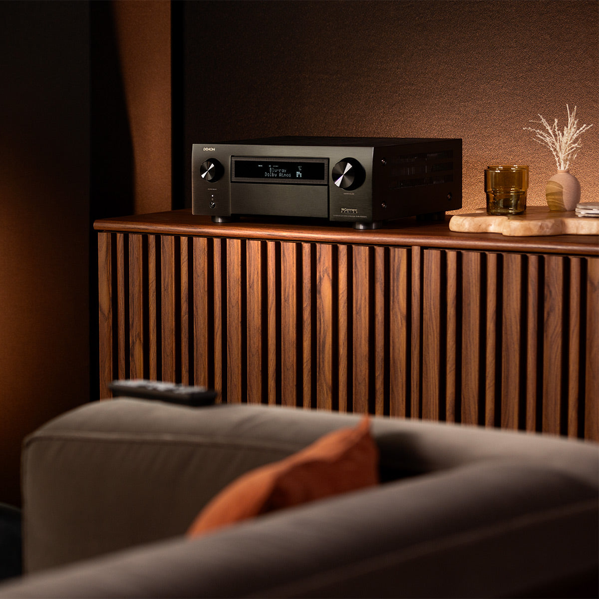 Denon AVR-X6800H 11.4-Channel 8K Home Theater Receiver with Dolby Atmos/DTS:X and HEOS Built-In