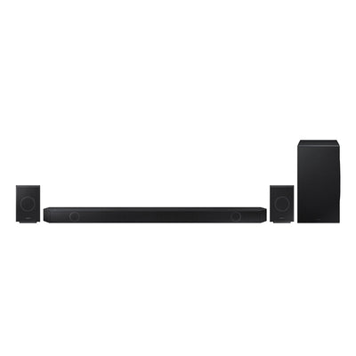 Samsung HW-Q990D 11.1.4-Channel Wireless Dolby Atmos Soundbar with Wireless Surround Speakers & Subwoofer (Black)