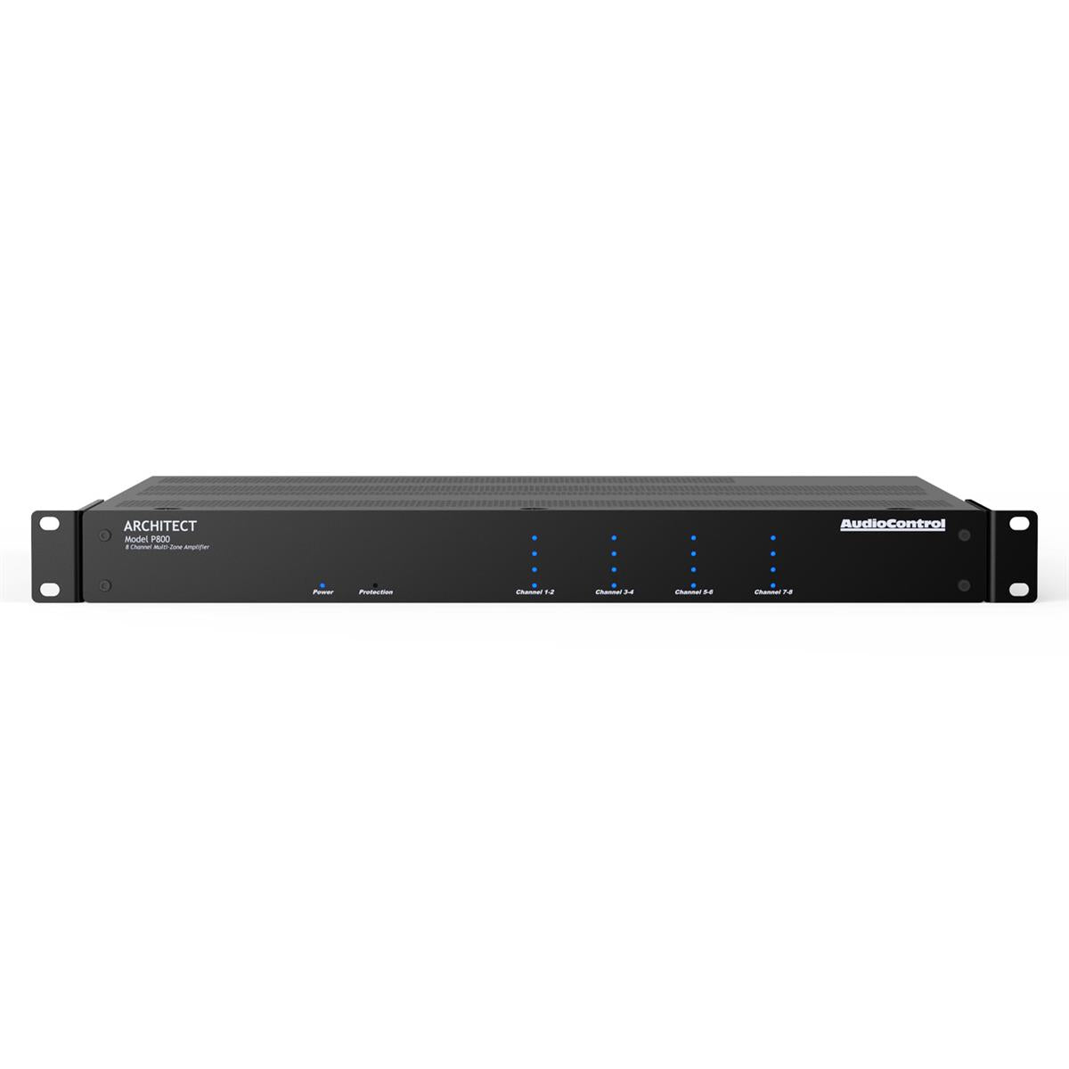 AudioControl Architect P800 8-Channel Multi-Zone High-Power Amplifier (Espresso Black)