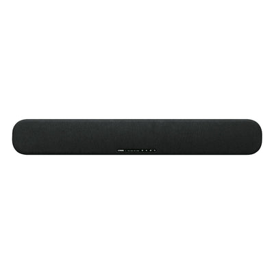 Yamaha SR-B20ABL Sound Bar with Dual Built-In Subwoofers with 8K-10K 48Gbps HDMI Cable - 2.46 ft. (.75m)